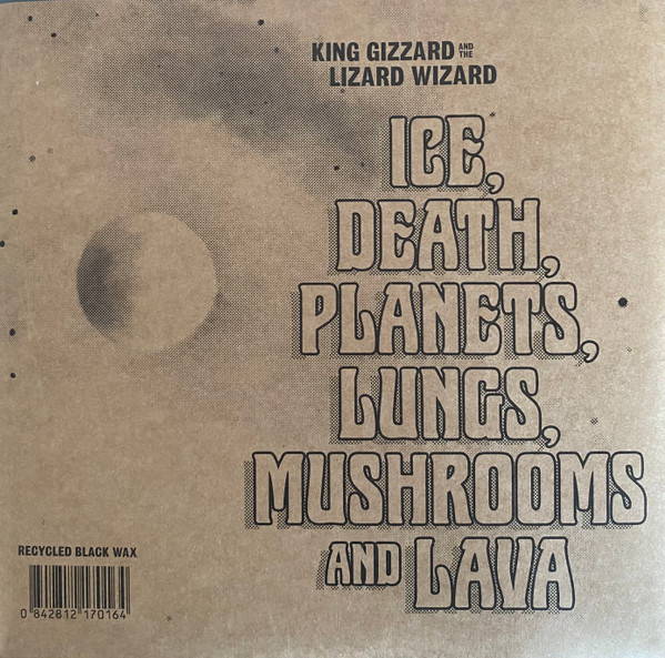 King Gizzard And The Lizard Wizard – Ice, Death, Planets, Lungs, Mushrooms And Lava (2LP)